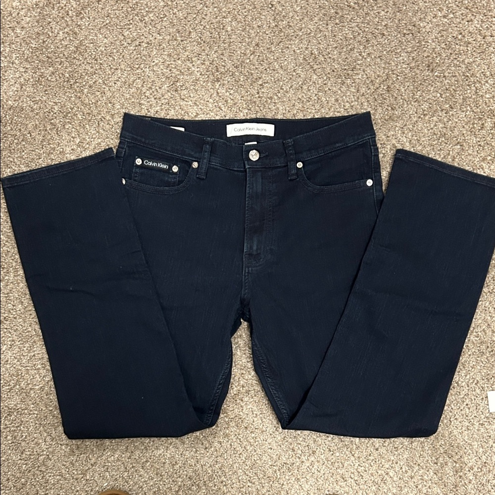 Calvin Klein Jeans Men’s Straight Leg Dark Wash | W32 L29 | NWOT